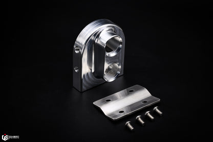 Ichiban Engineering - Universal Billet Remote Oil Filter Mount Kit