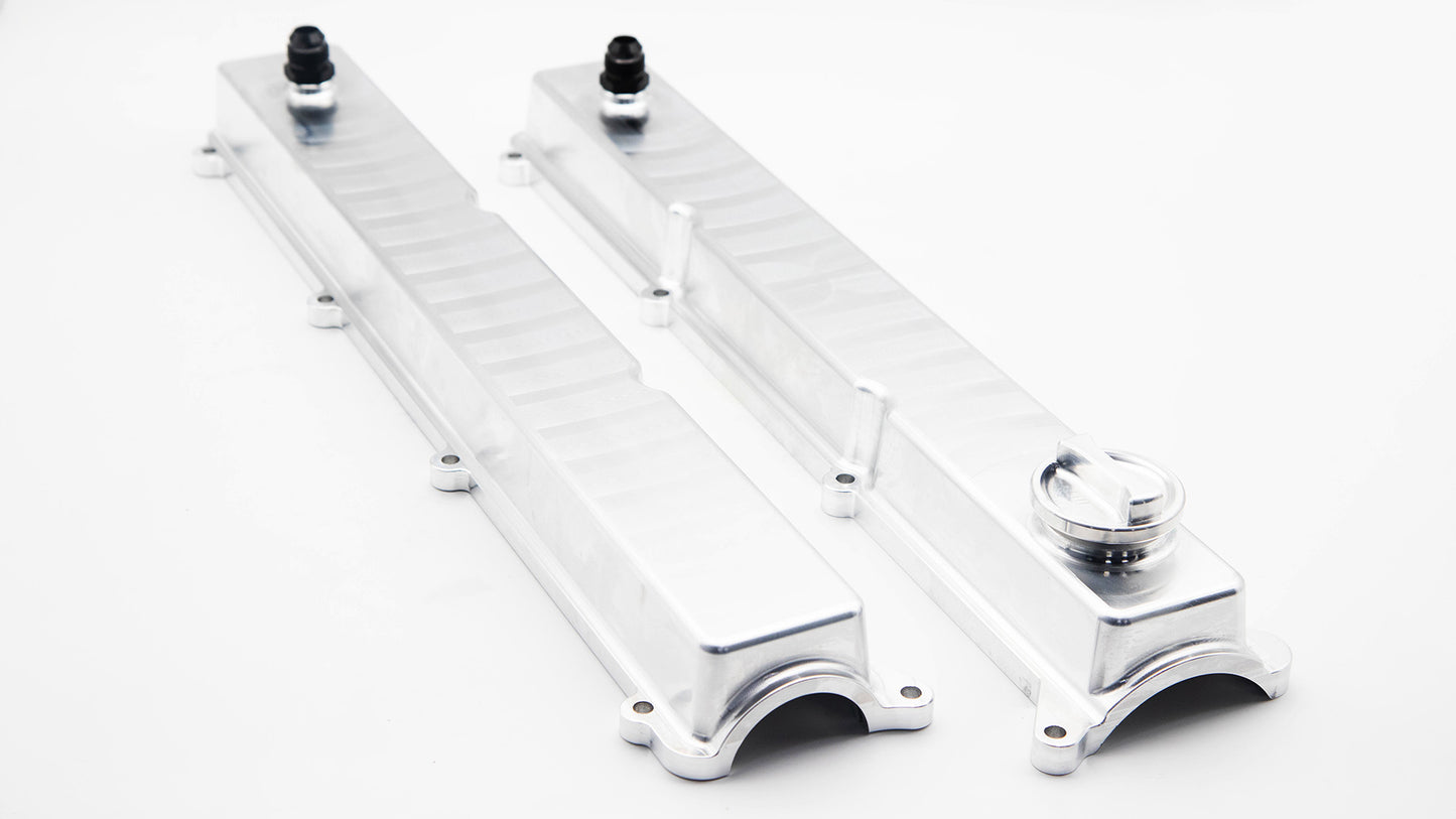 Ichiban Engineering - 2JZ - GE - Slim CNC Billet Valve Covers