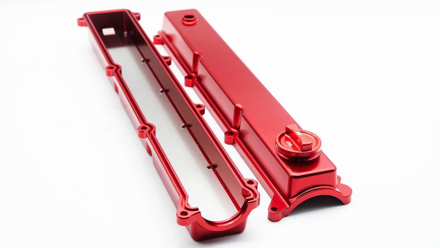 Ichiban Engineering - 2JZ - GE - Slim CNC Billet Valve Covers