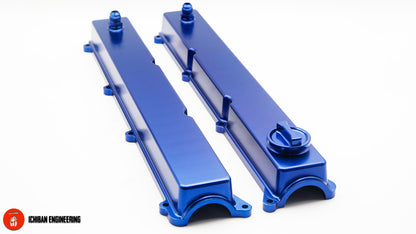 Ichiban Engineering - 2JZ - GE - Slim CNC Billet Valve Covers