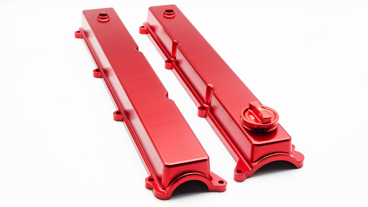 Ichiban Engineering - 2JZ - GE - Slim CNC Billet Valve Covers