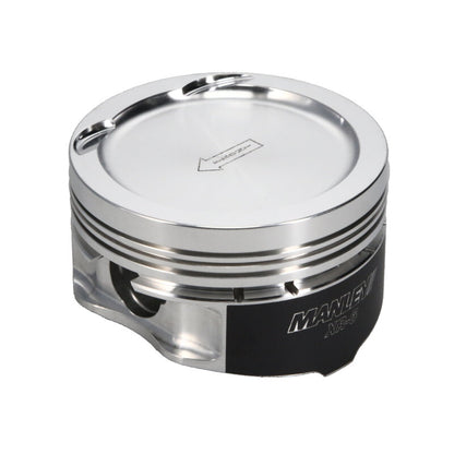 Manley Nissan SR20DE Piston Set - 86.00mm Bore 1.260in CH, -12.00 CC