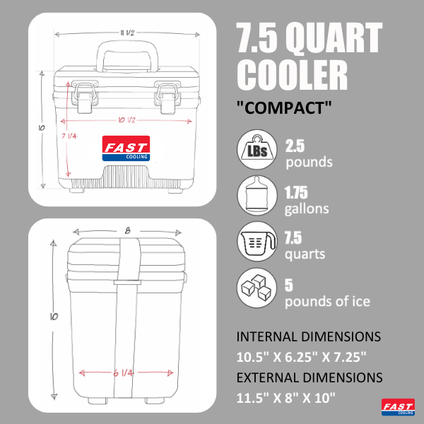 Compact Replacement Cooler with Pump