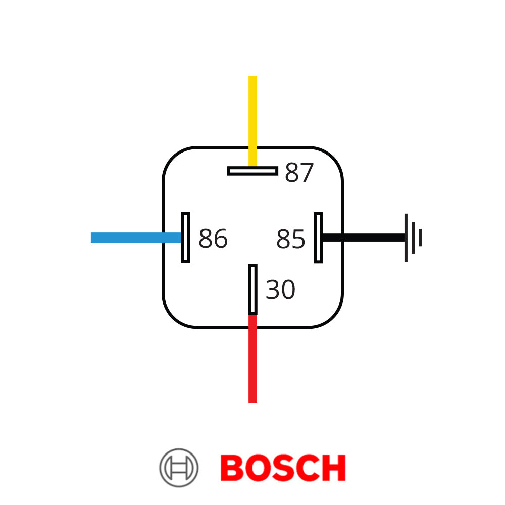 Nuke Performance - Bosch 12V40A Relay, 0 332 019 157