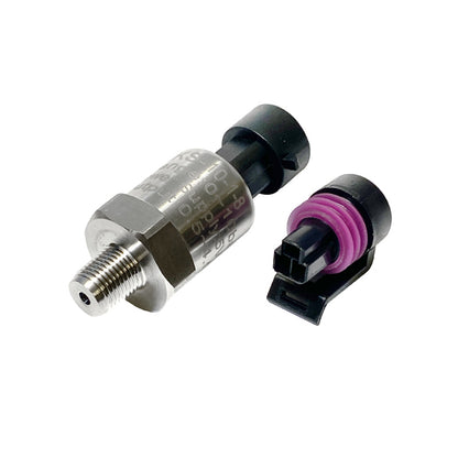 Nuke Performance - 10 BAR (150 PSI) fuel/oil pressure sensor, 1/8 NPT, with connector