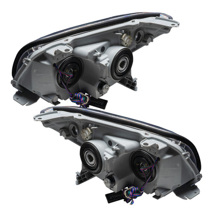 Oracle Lighting 06-09 Toyota 4-Runner Sport Pre-Assembled LED Halo Headlights -Red