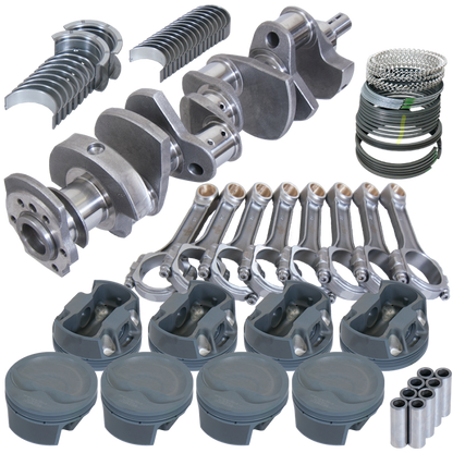 Eagle Chevy 350 3.750in Crank 6.000in I-Beam Rods -16cc 4.060in Pistons Rotating Assembly
