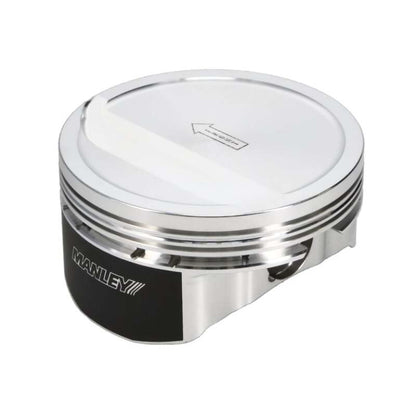 Manley Chevrolet LS Piston Set - 4.165in Bore 1.115in CH, -11.00 CC