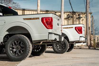 Corsa 2022-2025 Ford F-150 SuperCrew/5.5ft Bed 5.0L V8 Xtreme Cat-Back Dual Rear Exit-Black PVD