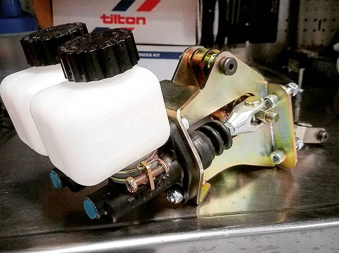 Rise Fab Shop - E30 E36 E46 dual master cylinder brake booster delete kit