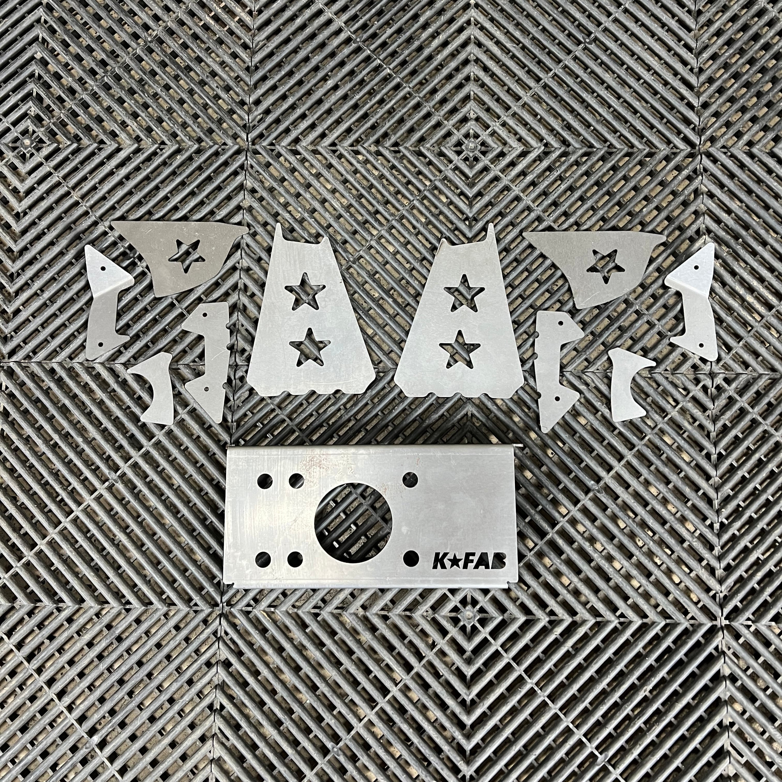 K-FAB - WELD IN SUBFRAME REINFORCEMENT KIT FOR NISSAN 240SX S13