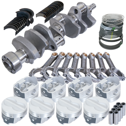 Eagle Chevy LT1 350 1Pc 3.750in Crank 5.700in I-Beam Rods -10cc 4.000in Pistons Rotating Assembly