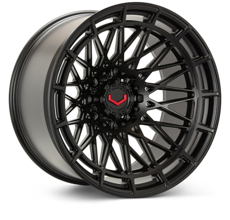 Vossen LCX-03 22x10 - 8x170 - ET18 - Super Deep - 125.1 - Satin Black Wheel