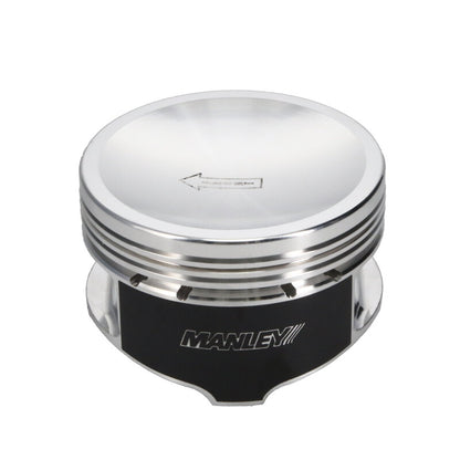 Manley Ford 4.6L Modular V8 Piston Set - 3.582in Bore 1.200in CH, -18.00 CC