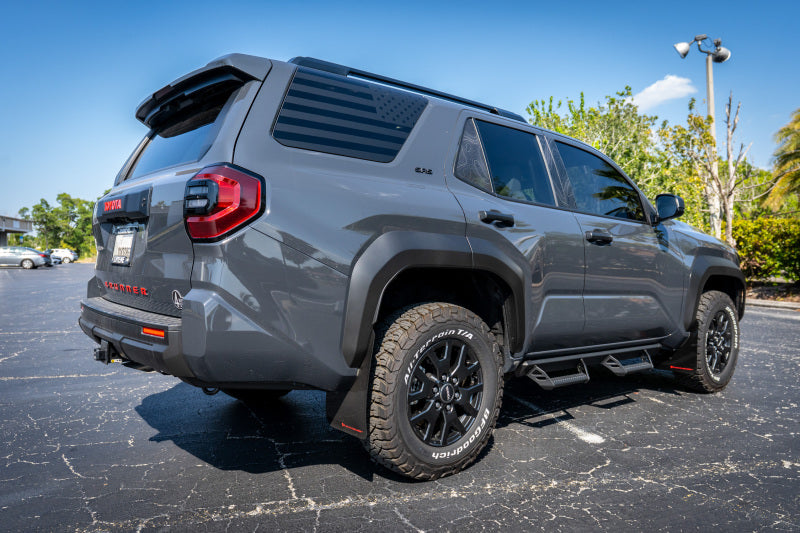 Rally Armor 25-26 Toyota 4Runner Black UR Mud Flap w/ Red Logo