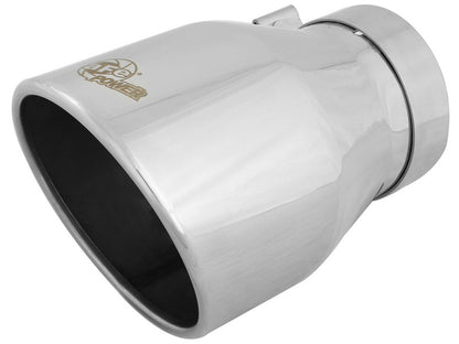 aFe MACH Force-Xp Universal Exhaust Tip 4 IN Inlet x 6 IN Outlet x 9 IN L