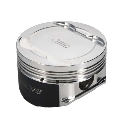 Manley Ford 3.7L DOHC Cyclone V6 Piston Set - 3.780in Bore 1.239in CH, -5.00 CC