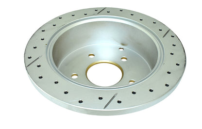 DBA 04 Pontiac GTO Rear Drilled & Slotted Street Series Rotor