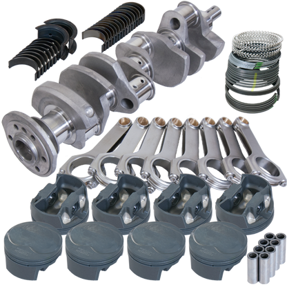 Eagle Chevy 350 3.750in Crank 6.000in H-Beam 11cc Dome 4.030in Pistons Rotating Assembly