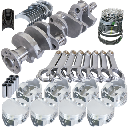 Eagle Chrysler 318 4.000in Crank 6.123in H-Beam -4.7cc Flat Top 3.970in Pistons Rotating Assembly