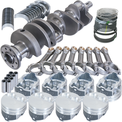 Eagle Chrysler 360 3.580in Crank 6.123in I-Beam Rods -5cc Flat Top 4.040in Pistons Rotating Assembly