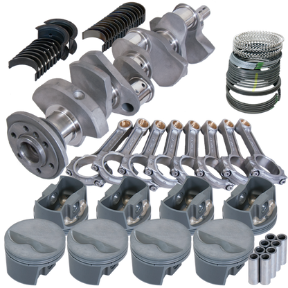 Eagle Chevy 350 3.480in Crank 5.700in I-Beam Rods -5cc Flat Top 4.000in Pistons Rotating Assembly