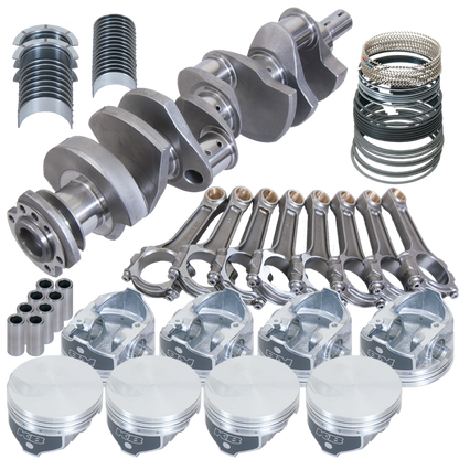 Eagle Chevy 454 4.250in Crank 6.385in I-Beam Rods -3cc Flat Top 4.250in Pistons Rotating Assembly