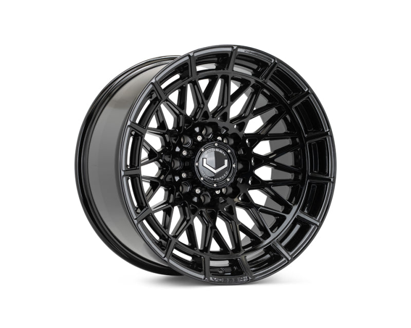 Vossen HFX-3 20x9 - 8x165.1 - ET18 - Deep Face - 125.1 - Gloss Black Wheel