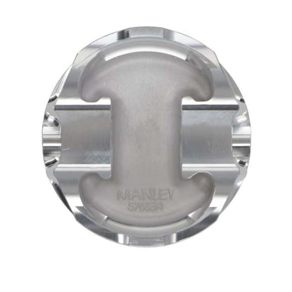 Manley Ford 4.6L Modular V8 Piston Set - 3.572in Bore 1.200in CH, -11.00 CC