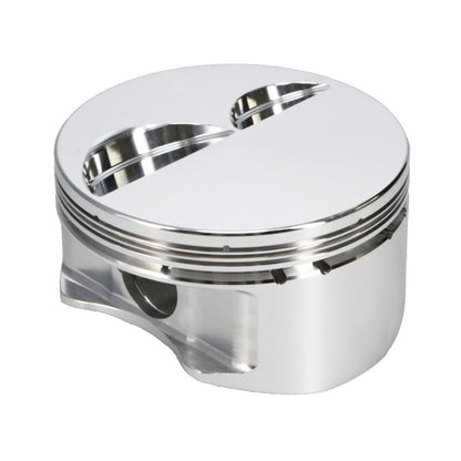 Manley Chevrolet Small Block Piston Set - 4.030in Bore 1.250in CH, -4.00 CC