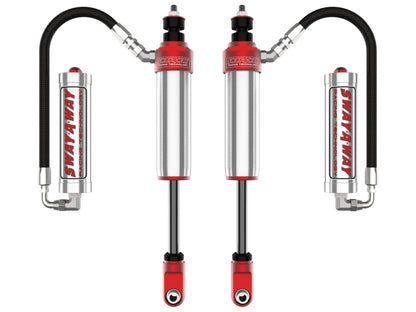 aFe Sway-A-Way 2.5 Front Shock Kit w/Remote Reservoirs for 0-1.5 IN Lifts Ford F-250/F-350 17-24 4WD