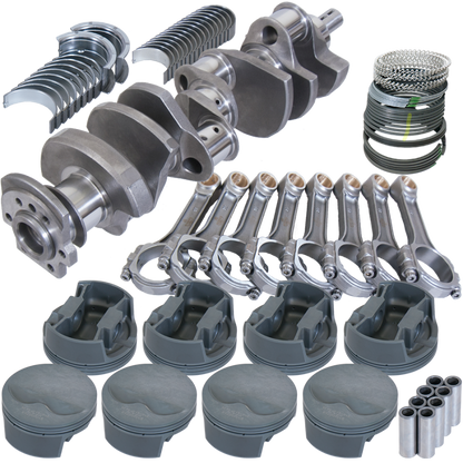 Eagle Chevy 400 3.750in Crank 6.000in I-Beam Rods -5cc Flat Top 4.125in Pistons Rotating Assembly