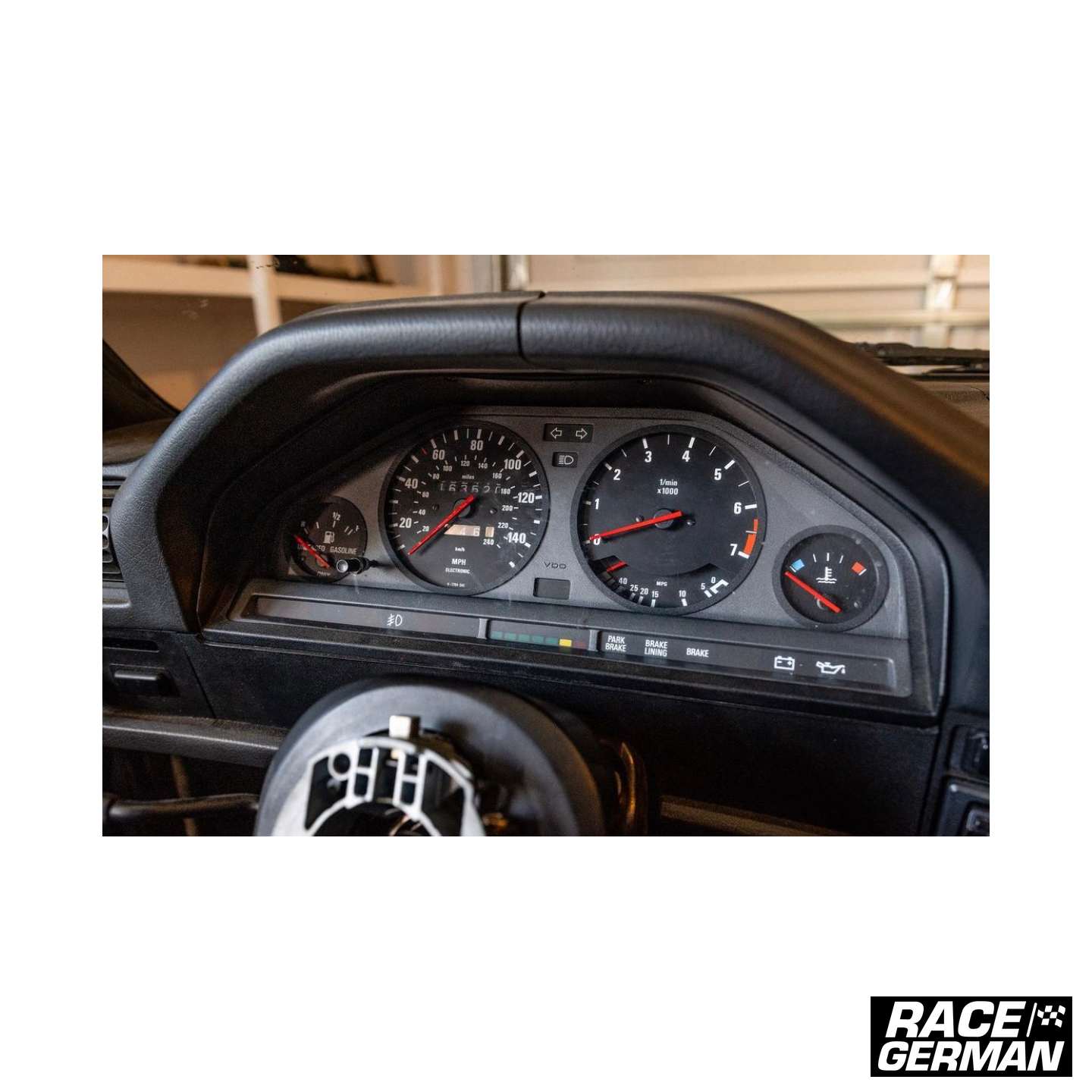 E30 Gauge Cluster Rings