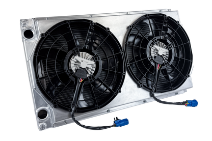CSF Motorsport Radiator with Shroud 14" SPAL brushless fans and harnesses