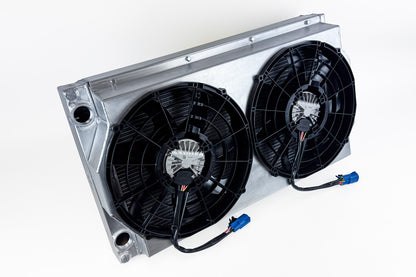 CSF Motorsport Radiator with Shroud 14" SPAL brushless fans and harnesses