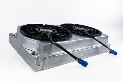 CSF Motorsport Radiator with Shroud 14" SPAL brushless fans and harnesses