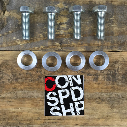Speed ​​Shop Condor - Espaçadores Diferenciais e Kit de Parafusos