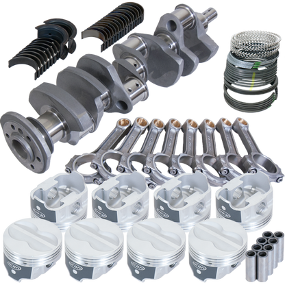 Eagle Chevy 350 3.750in Crank 5.700in I-Beam Rods -10cc 4.000in Pistons Rotating Assembly