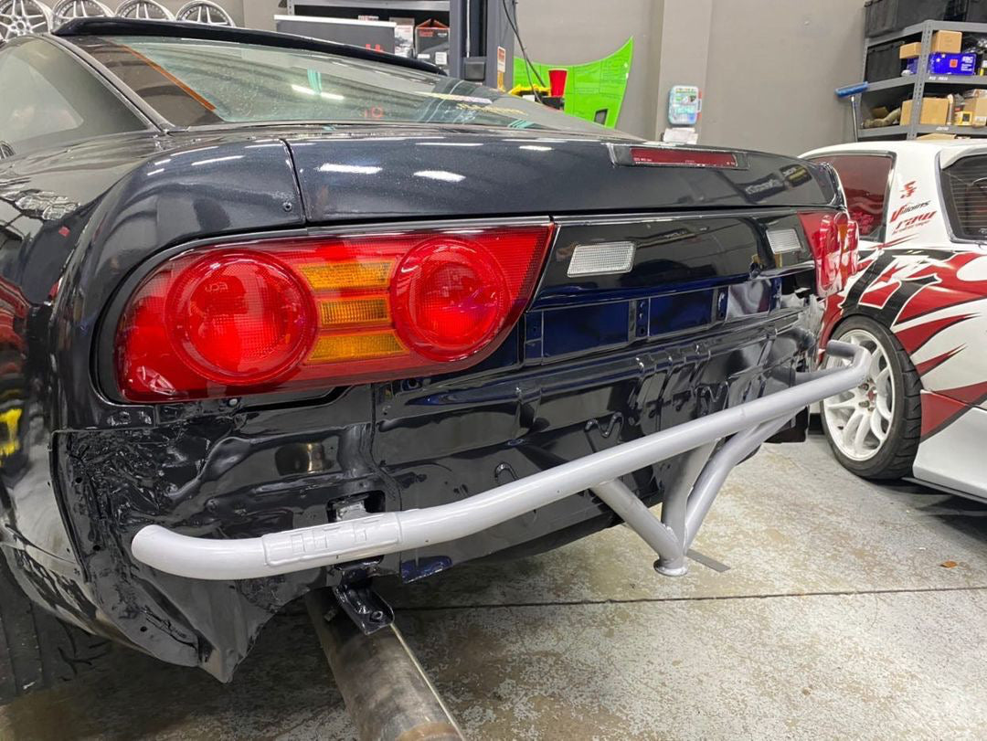 True Focus Fabrication - Nissan 240SX S13 Hatchback - Rear Standard Bash Bar