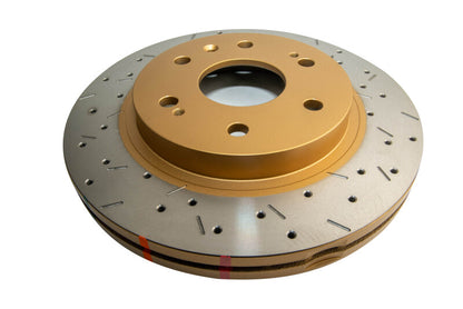 DBA 06-08 Chevrolet Silverado/GMC Sierra 4000 Series Drilled and Slotted Front Rotor