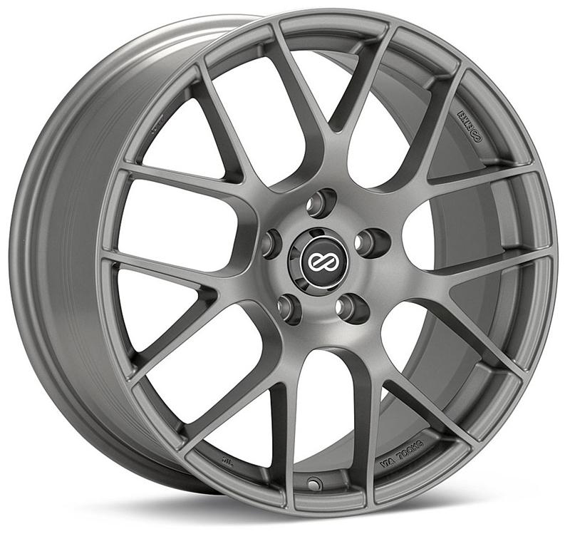 Enkei Raijin 19x9.5 5x112 35mm Offset 72.6mm Bore Gunmetal Wheel (MOQ 40)