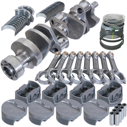 Eagle Chevy LT1350 1Pc 3.750in Crank 6.000in I-Beam Rods -5cc 4.040in Pistons Rotating Assembly