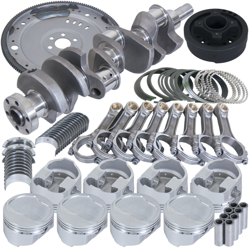 Eagle Ford 302 3.400in Crank 5.400in I-Beam Rods 4.030in Pistons 164 Tooth FW Balanced Assembly