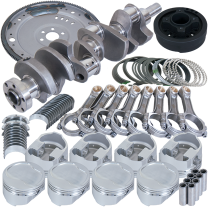 Eagle Ford 302 3.250in Crank 5.400in I-Beam Rods 4.030in Pistons 157 Tooth FW Balanced Assembly