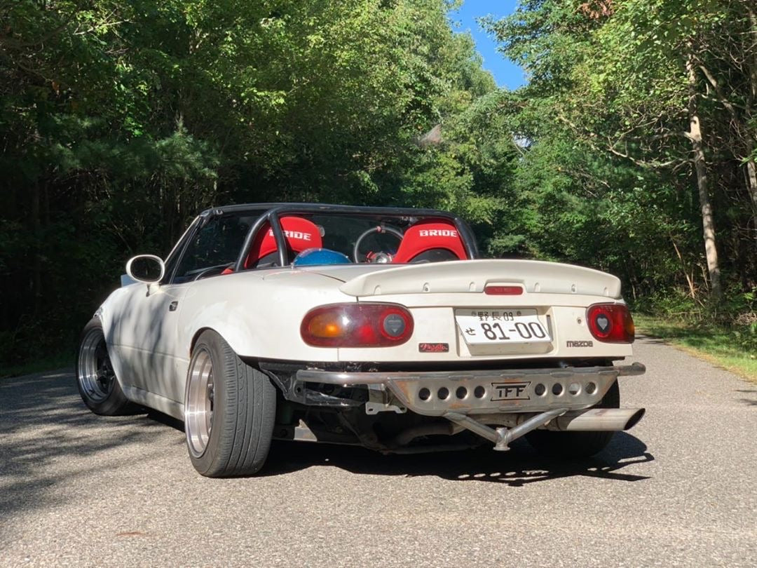 True Focus Fabrication - Mazda Miata (NA) - Street Shark Rear Bash Bar