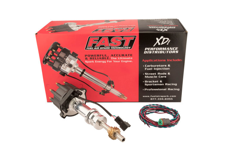 Fast Distributor, Xdi Race Efi For Small Cap Ford 351 Windsor W/ Bronze Gear