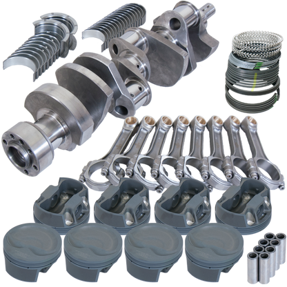 Eagle Chevy LT1350 1Pc 3.750in Crank 6.000in I-Beam Rods -16cc 4.040in Pistons Rotating Assembly