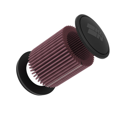 K&N Universal 4in Flange x 6-17/32in Base x 6-3/4in Height Clamp-On Air Filter