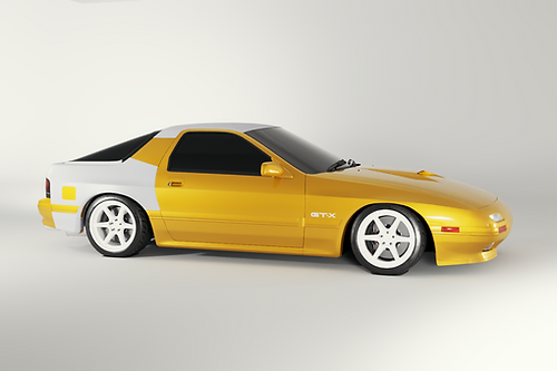 Big Duck Club - FC RX7 - Rear Clip Delete