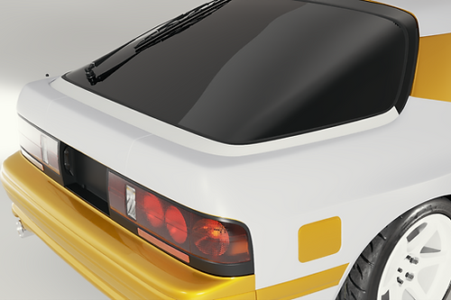 Big Duck Club - FC RX7 - Rear Clip Delete